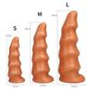 Silikon-Analplug-Masturbator für Männer, großer Dildo, weicher Anal-Expander, Sexspielzeug, Fiasting, realistischer Penis, Sklave, BDSM