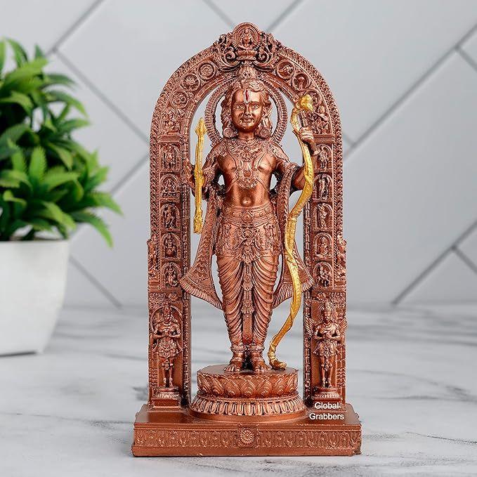 Ram Lalla Ayodhya Idol Statue Showpiece Murti for Home Decor Decoration Gift Gifting Items car Dashboard Accessories