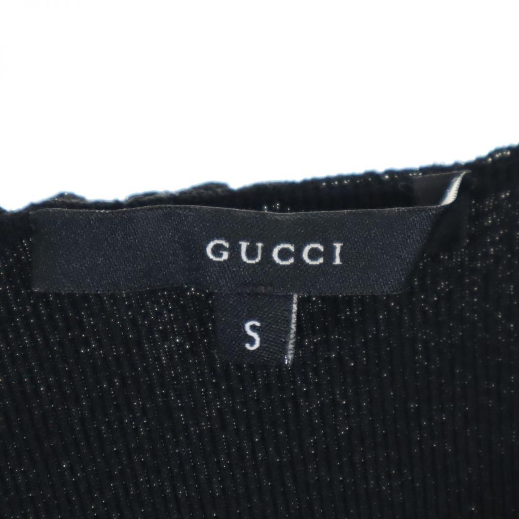 GUCCI made in Italy Cotton jacket S black Women Used