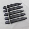 Carbon Fiber Door Handle Lid Cover Trim For 2003-2009 Toyota Prado FJ120 10pcs