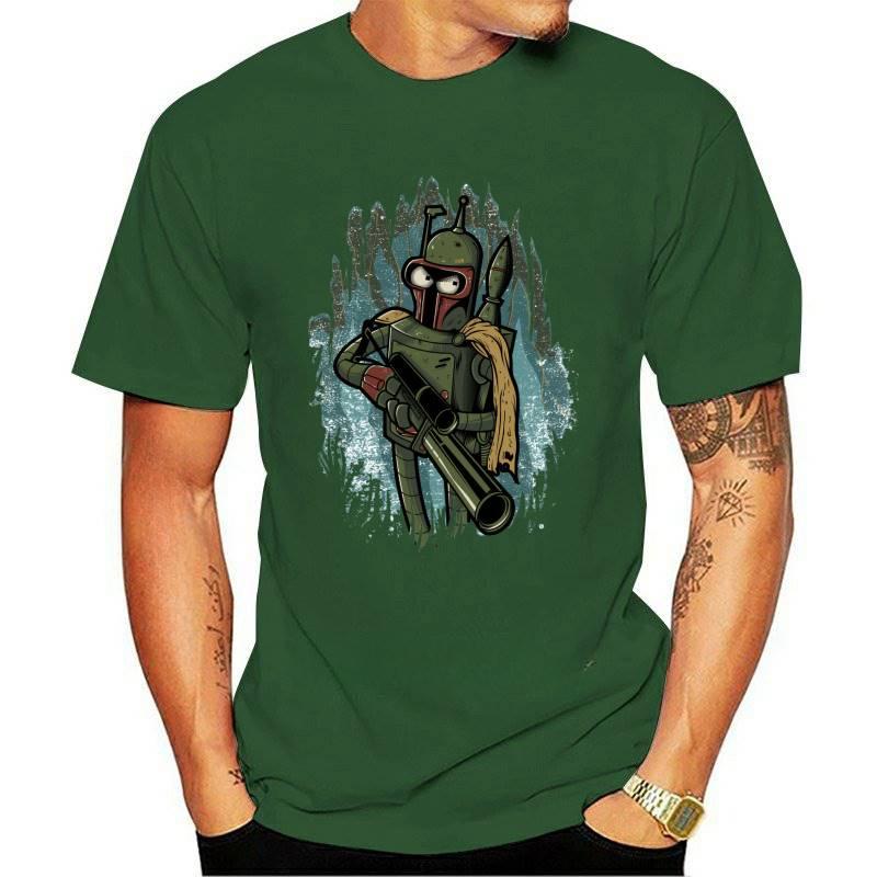 חולצות טי מודפסות לגברים BENDER FETT חולצת טי כותנה צווארון עגול שרוול קצר חולצות גברים