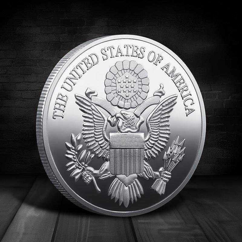 Souvenir-Münze Amerikanischer Adler der Freiheit Gedenkmünze Double Eagle Glücks-Gold-Silbermünze Gedenkmedaille
