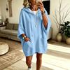 Women's Fashion Casual Oversized Hooded Sweatshirt for Loungewear Everyday Wear