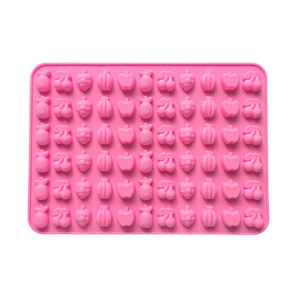 Fruit Shapes Candy Molds 66 Cells Pudding Mould High-quality Chocolate Molds  Baking