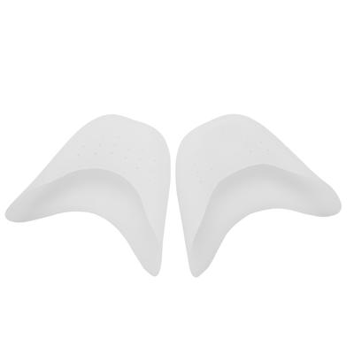 1 Paar Silikon Soft Ballet Pointe Tanzschuhe Pads Tanzen Zehenschutz Fußpflege weiß
