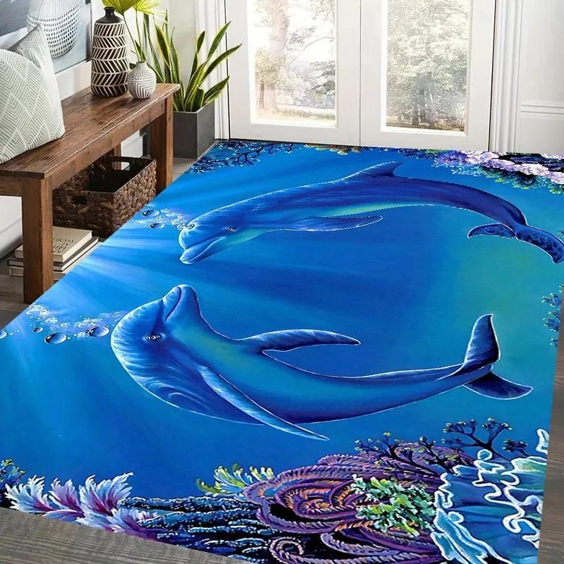 1 Stück Scheibenmuster Küchenteppiche Rutschfest Heimtürmatten Pop-Design Badezimmerteppiche Badematte Teppich für Zuhause Spüle Wäsche Dekor