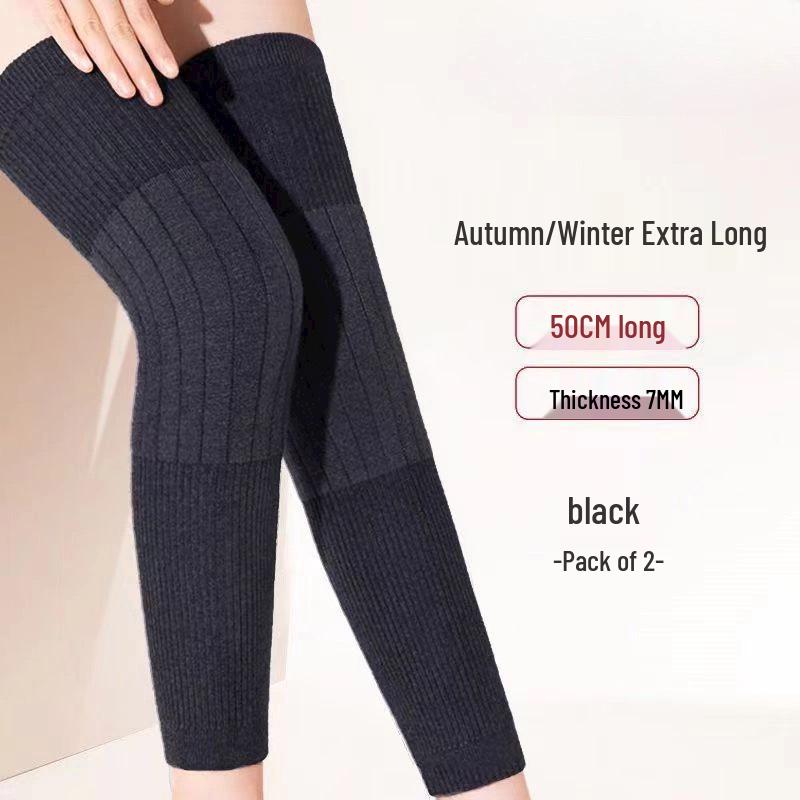 Thickened Autumn & Winter Knee Pads: Warm, Comfortable Joint Protection for Cycling