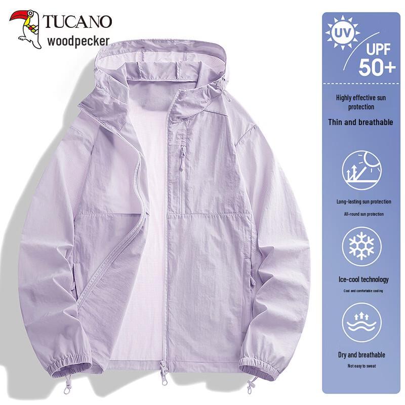 TUCANO Women s Ice Silk UPF50+ Sun Protection Hooded Jacket L