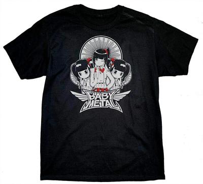 Hot Sale Japanese Babymetal Band Tshirt Summer Fashion Creativity T Shirt Tee Shirt J-Pop Adults Funny Tops Unisex Short Sleeve Unisex