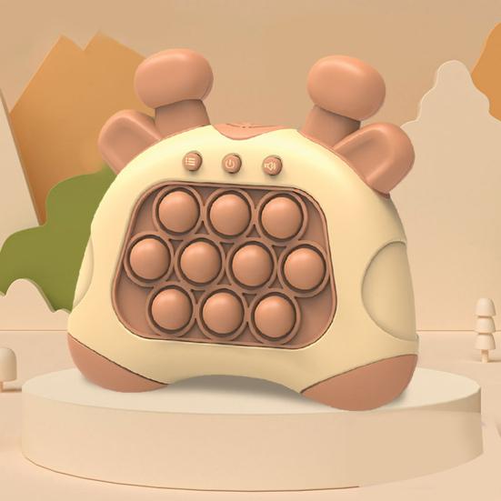 Whack-a-Mole Game Console Fun Multiplayer Toy with 4 Exciting Game Modes Plastic Design