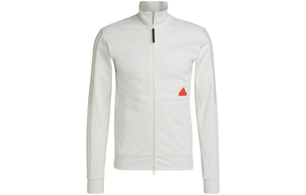 adidas Jackets Men's White Stand Collar Moderate Other HG2071