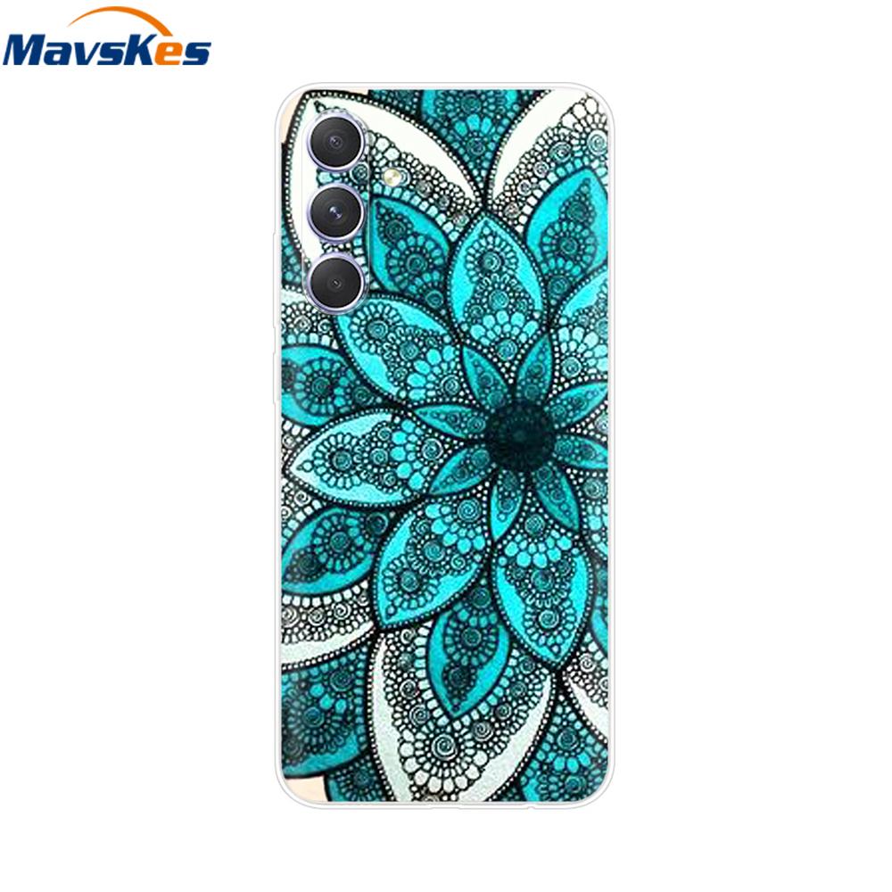 Shockproof Clear Silicone Soft Phone Back Case For Samsung Galaxy A55 5G SM-A556V A 55 Cases Cover Coque Shell Bags Mask Fundas