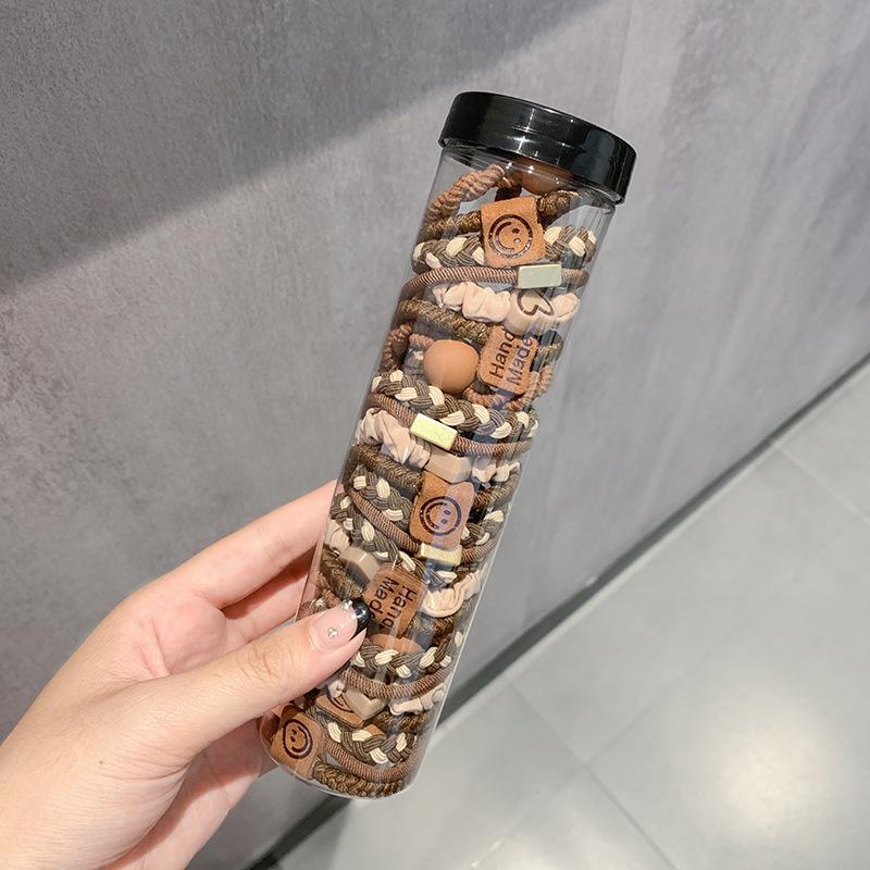 

2024 Бестселлер Прочная Резинка для Волос - Улучшенная Эластичность, Кофейный Цвет