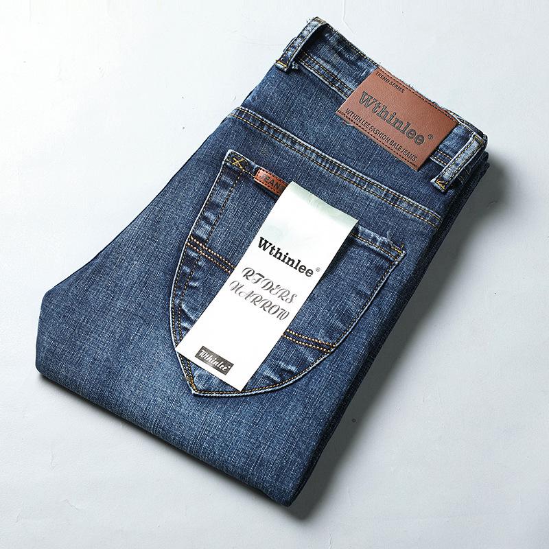 Pantaloni Casual Elasticizzati Dritti Slim Fit da Uomo Lee