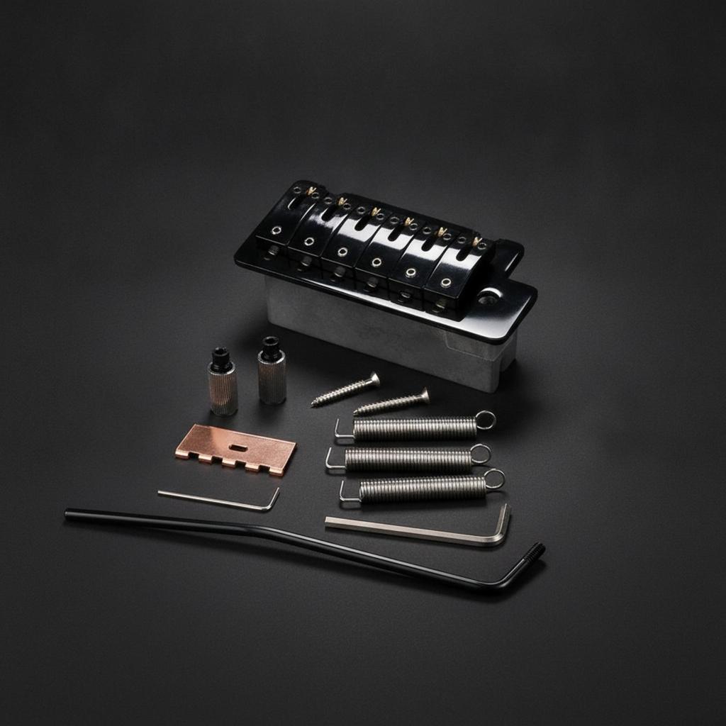 Tremolo Bridge Assembly Standard Hardware Complete for Guitarists