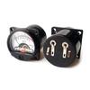 VU Meter 500uA 630Ohm 34mm Diameter with Back Light 28mmx28mm Installation for Amplifiers Tuning