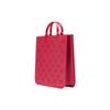 Gucci Hohles Design Unifarbene Gummi-Tragetasche Kinder-Tragetaschen Lila Rot 679365-JFO00-2797