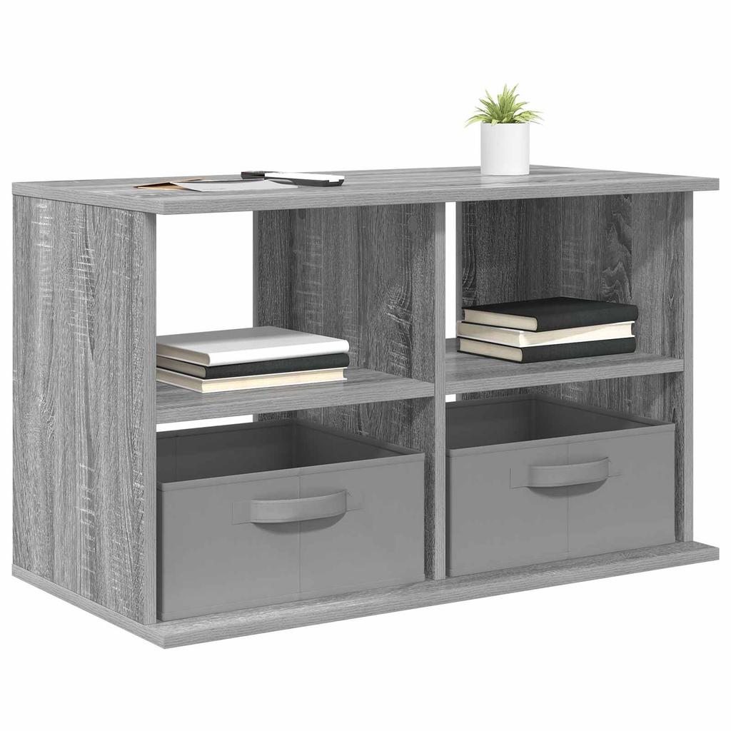 TV Stand with Drawers Grey Sonoma 79 x 40 x 48 cm