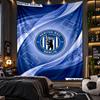 Wandbehang Tapisserie Hertha BSC FC Drucktuch für Wohnzimmer Schlafzimmer Heimdekoration