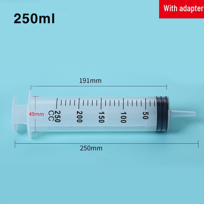 Large Capacity Disposable Syringe for Liquid and Food Feeding, Medical Enema, and Nasal Flushing