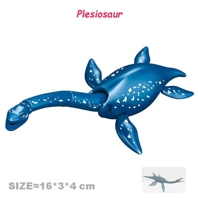 Non-Toxic Jurassic Dinosaurs World Velociraptor Triceratops Indominus T-Rex Model Building Blocks Assemble Educational Toys For Kids Gifts