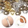20pcs 3 Colors Hamsa Hand Beads 14.5x13mm Small Fatima Alloy Plam Spacer Beads For DIY Jewelry Making Handmade Necklace Findings