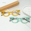 New Small Frame Round Reading Glasses Anti Blue Light Blocking Computer Presbyopic Eyeglasses +1.0...+4.0 Fashion Trend