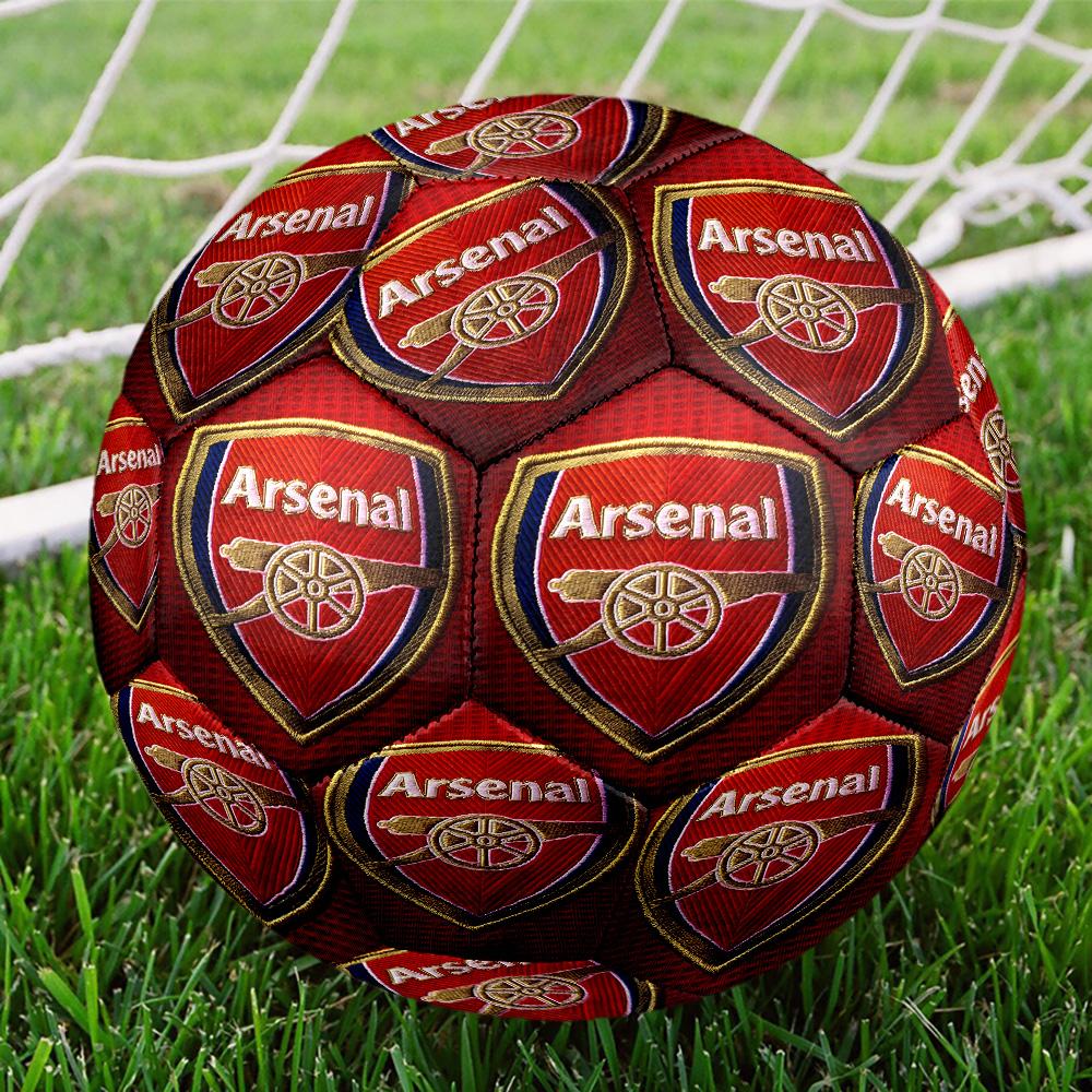 Football team.C Print Size 5 Soccer Ball, Standard Match Football for Sports Game and Team Practice, Ideal Gift for Soccer Fans