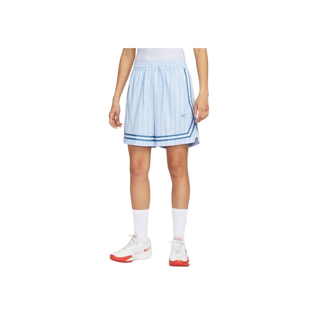 Nike Fly Crossover Dri-Fit Quick-Drying Comfortable Lace-Up Versatile Basketball Pants Women Bottoms Purple-Blue Smoke-Gray-Blue FZ5511-423