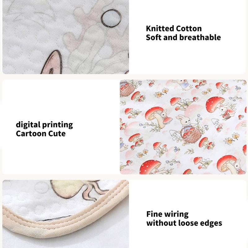 Breathable and Leakproof Baby Diaper Pad Portable Infant Diaper Changer Cushion for Toddler Crib & Bath Time Use