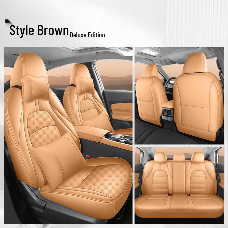 2026 Sylphy 15th Gen Leather Car Seat Covers - 1.6L CVT Tech Edition Full Coverage Cushions