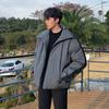Cotton Coat Men's Autumn and Winter Thickened Couple's Coat Korean Style Trendy Brand Cotton Jacket Short Workwear Cotton Coat