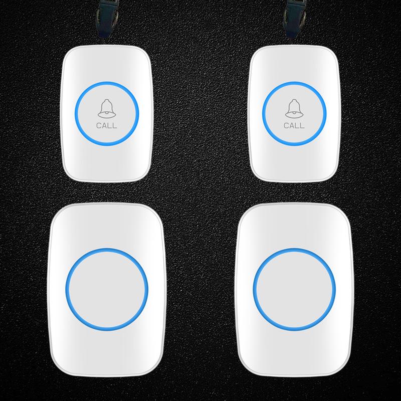 Elderly Emergency Call Device: Bedside Bell for Home Care белый