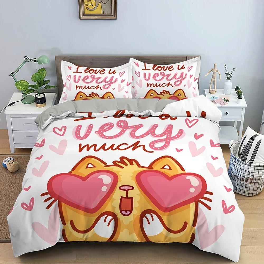 

Elegant Breathable Quilt Comforter 3D Cartoon Kids Bedroom With Soft Cozy Bedclothes Comforter (quilt)-EU Single(135*200cm)3pcs