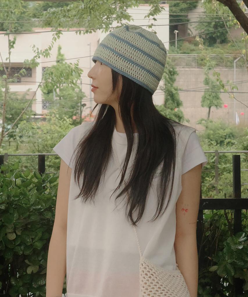 Andobaihaendeu Lazy Beanie Soft Mint