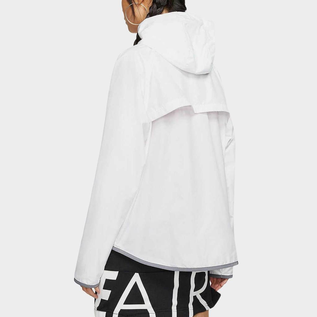 Nike Sportbekleidung Zip-Up Kapuzenjacke Wasserdicht Unisex Jacken Weiß BV3940-100