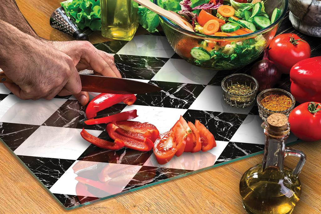 TABLA DE CORTAR DE CRISTAL 40x30 Mosaico