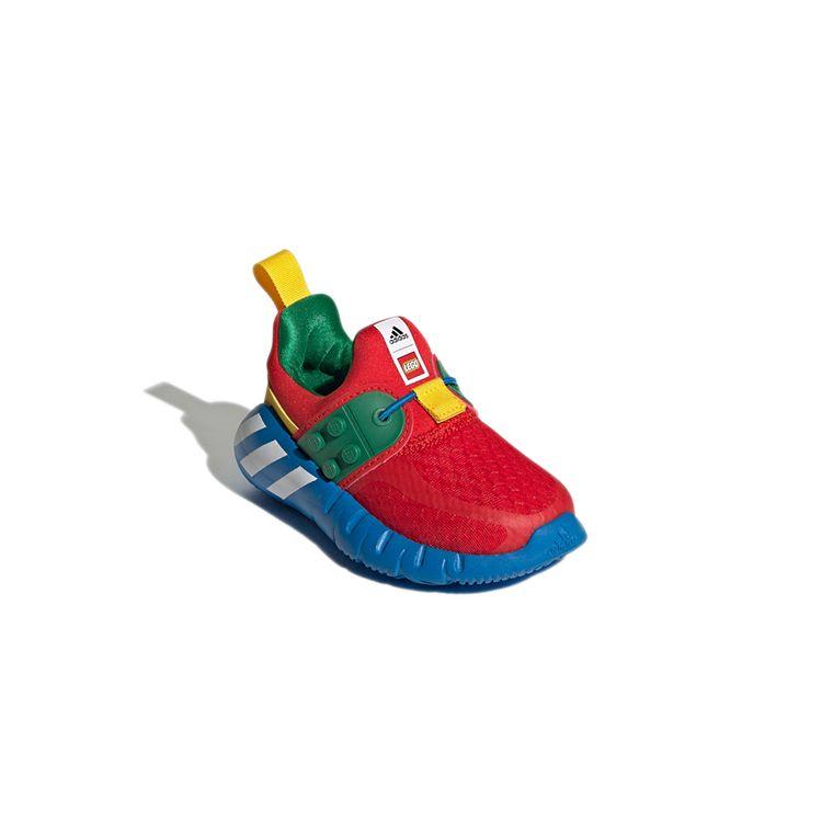 Adidas LEGO x RapidaZen I Rød Sjokkblå Babysneakers Skyhvit H05284