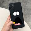 For Motorola Moto E22 Moto E22i Case Soft Matter Black Silicone Back Cover For MotoE22 E 22 Coques Cartoon Cute Fundas For Child