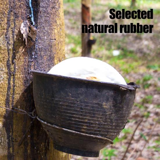 Rubber Dog Chew Ball with Squeaker Interactive Treat Dispensing Toy for Small Medium Breeds