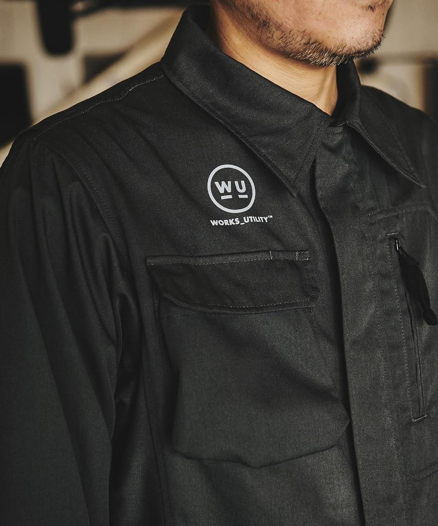 GORDON MILLER Unisex Overalls VIBTEX Size 2 L Size Charcoal Gray 1767080 WORKS_UTILITY All-in-one (JP Equivalent)