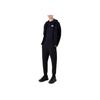 Emporio Armani FW23 Solid Color Logo Embroidered Cuffed Knit Sweatpants Men Bottoms Navy-Blue 8N1PT01JHSZ0920