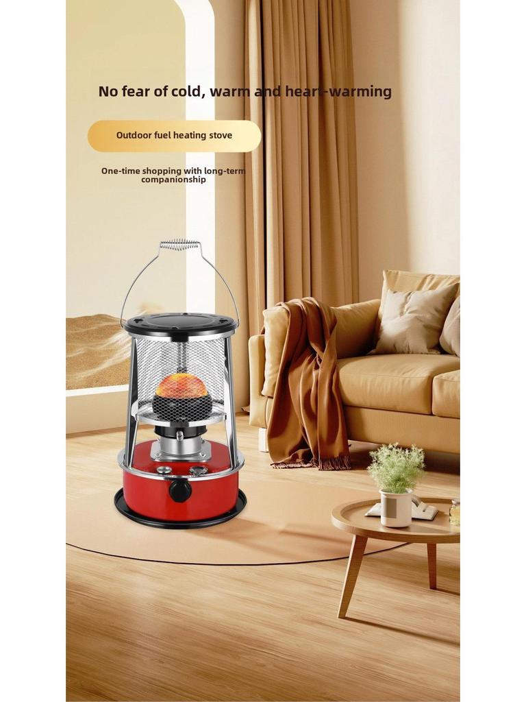 Portable Kerosene Heater Stove for Outdoor Activities Like Ice Fishing, Camping, and Household Heating.