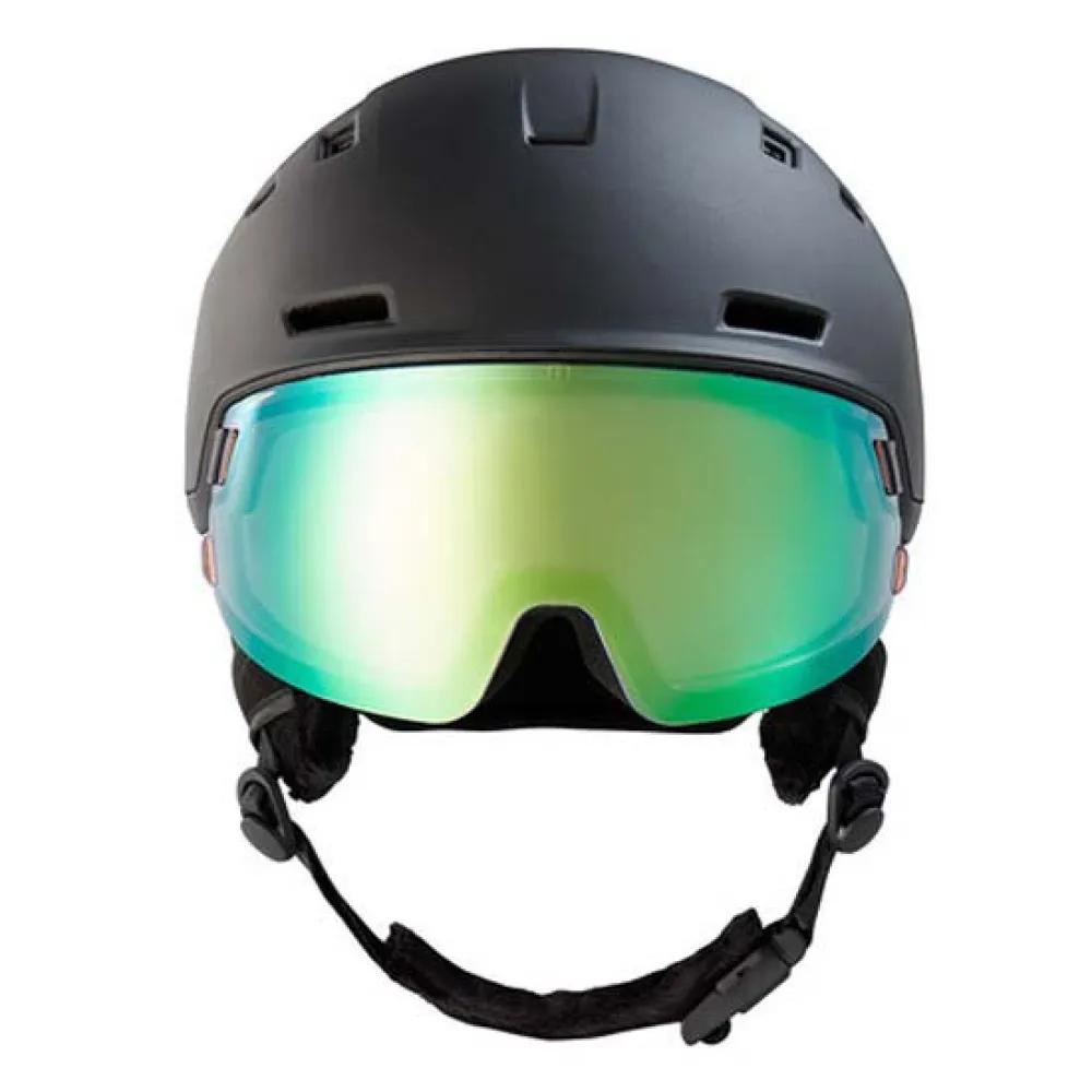 Head Helmet with Visor Radar 5K Photo MIPS