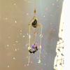 Honor of Crysal Rainbow Wind Chime Pendant Geometric Balcony Decoration Wind Chime Crystal Decoration