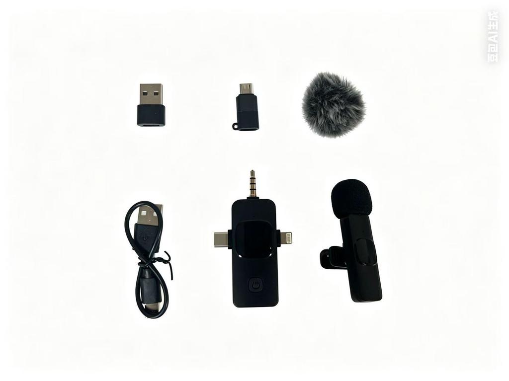 Wireless Lavalier Microphone: One-to-One/One-to-Two, Reverb & Monitoring, Noise Reduction for Live Streaming