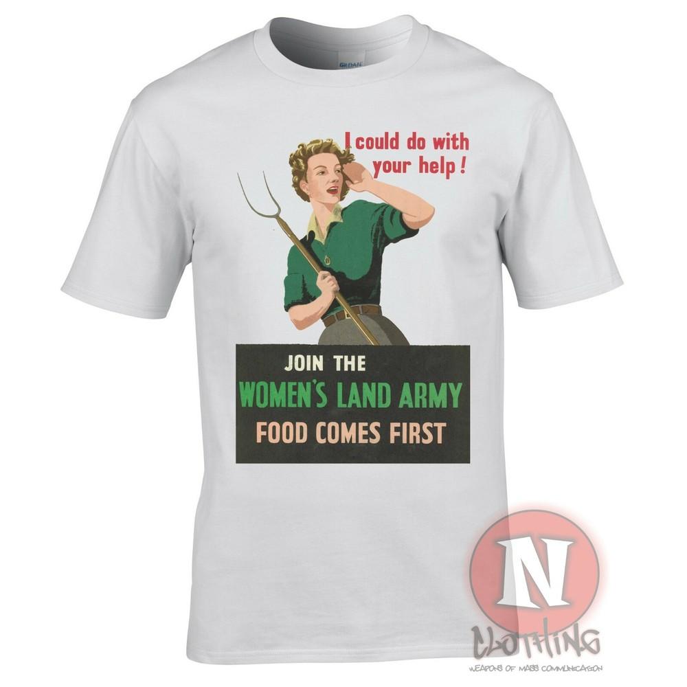 Mujer País Ejército GB WW2 Camiseta Hogar Delantero Guerra Mundial 2 WWII
