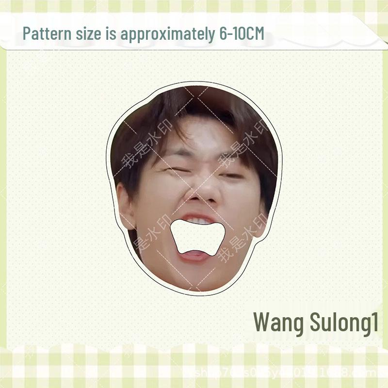 Wang Sulong Akryl Konsertstil Rolig Stor Mun Magnetisk Flasköppnare Magnet