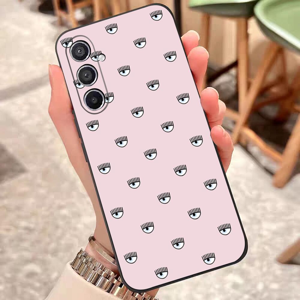 Ferragnies Eyes Phone Case For Samsung S26 S25 Edge S24 S23 S22 S21 S20 Ultra Plus Fe Galaxy Silicon Cover