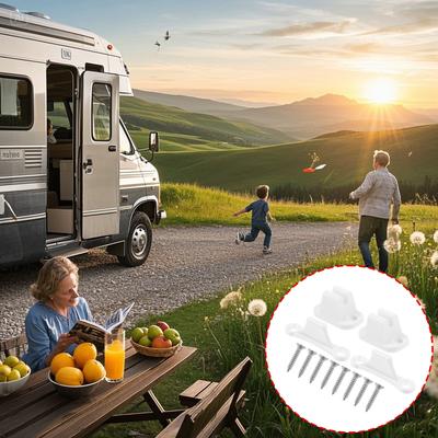 Set Of 2 Campers Door Holders Retainer For Long Lasting Use In Various Motorhomes Models Corrosion Resistance Durability